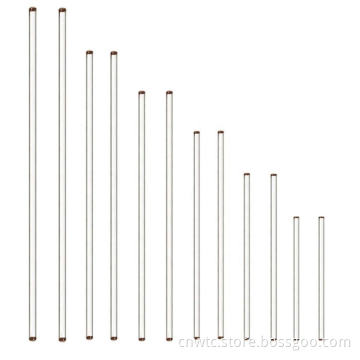 Professional Borosilicate Glass Stir Sticks: Long, Clear, and Round-Ended Rods for Laboratory Use